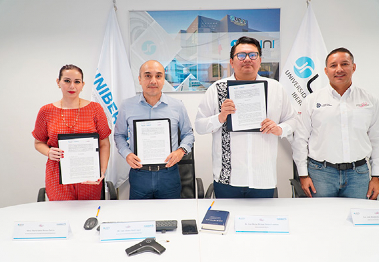 UNINI México,  FUNIBER e ITESCAM fortalecen la cooperación académica con la firma de un convenio